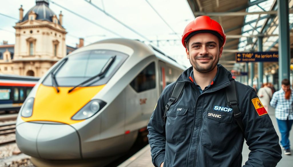 SNCF Francia, vacantes ferroviarias, empleo para españoles, sector ferroviario