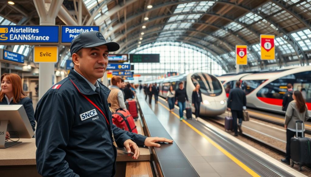 agente de estación, vacantes SNCF, servicio ferroviario, trabajo en Francia