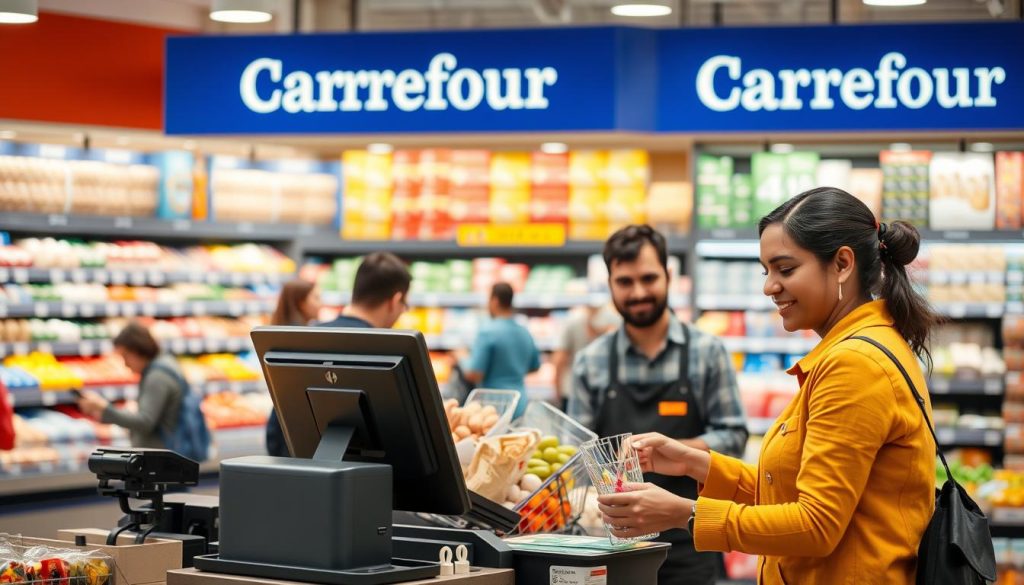 cajero, vacantes en Carrefour, trabajo en supermercados, empleo para españoles