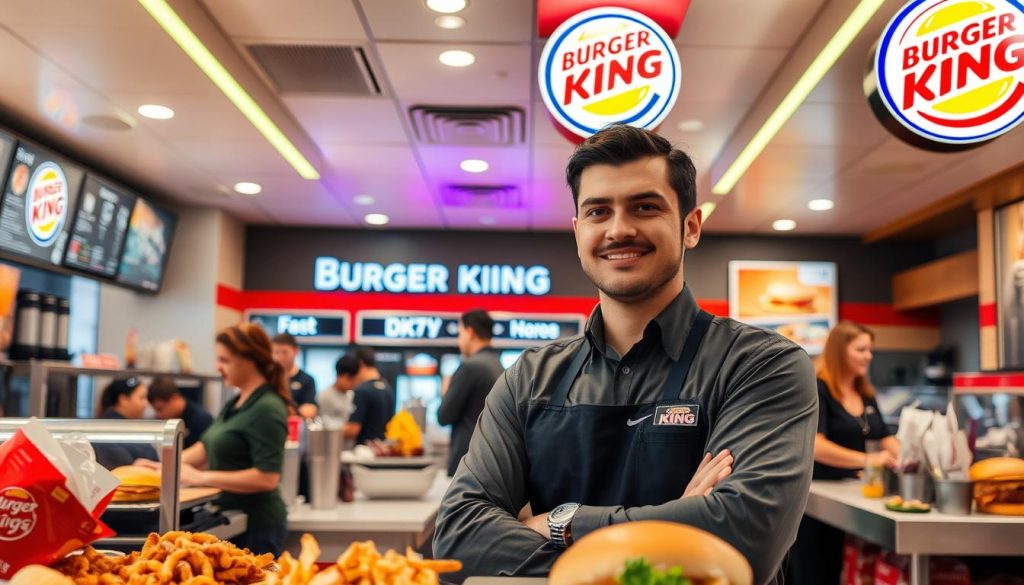 asistente de gerente, liderazgo, Burger King, carrera, empleo