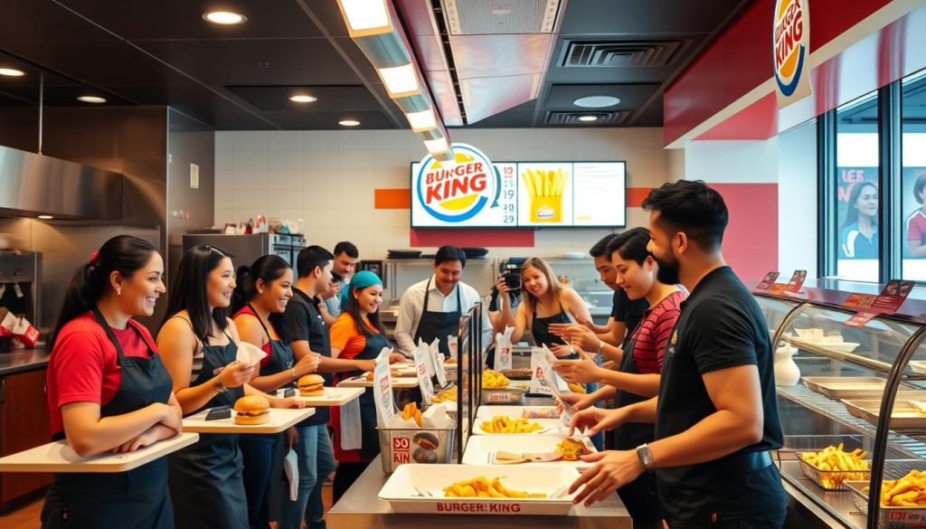 miembro de equipo, trabajo, carrera, Burger King, empleo